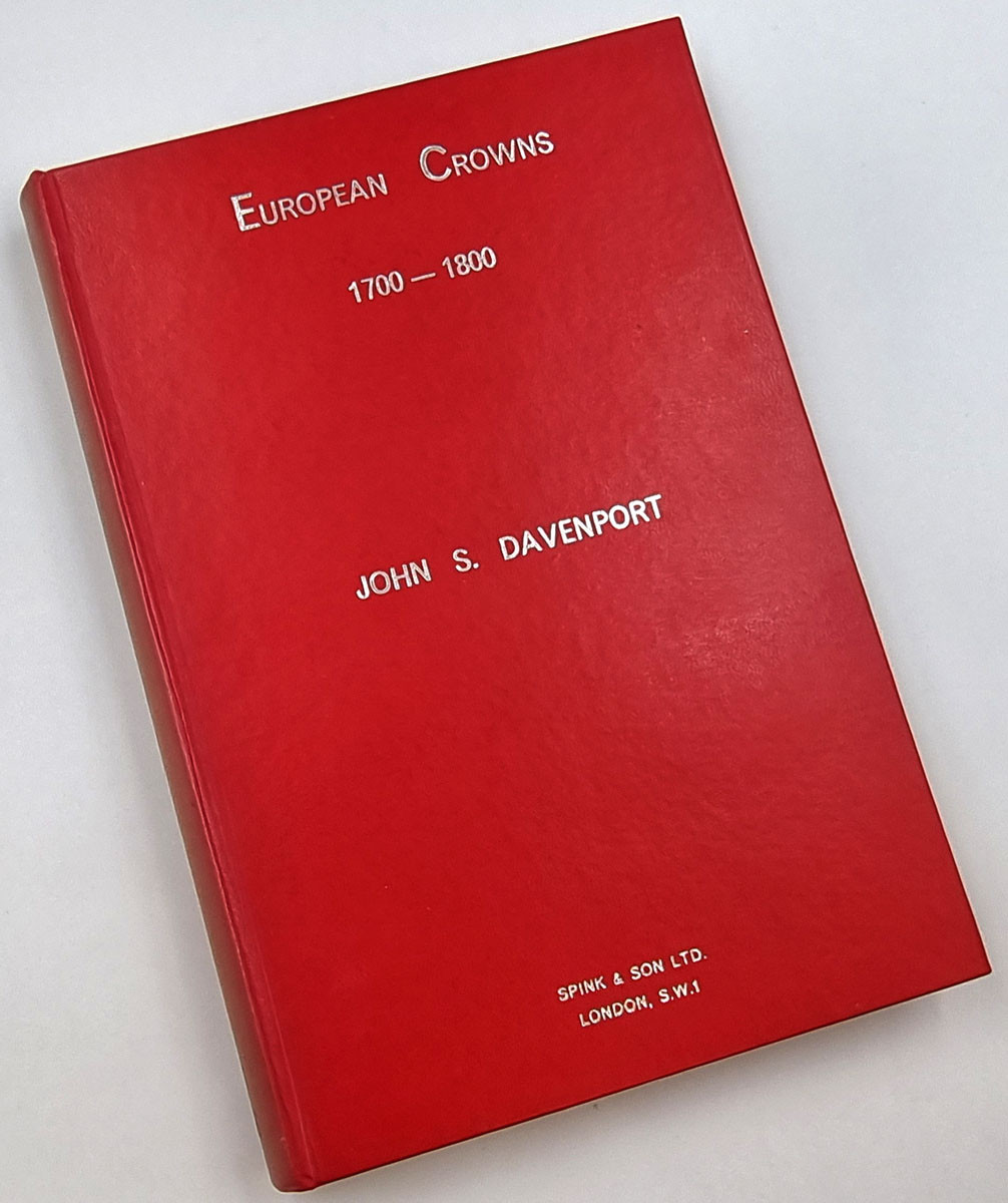Katalog John S. Davenport „European Crowns 1700 – 1800” London 1964